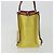 LOEWE Cushion Tote Small Tote Bag Canvas Yellow Auth 196303A Giallo - vista 3