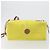 LOEWE Cushion Tote Small Tote Bag Canvas Yellow Auth 196303A Giallo - vista 5