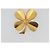 Spilla CHANEL Metallo Tono Oro CC Auth bs36553 - vista 2