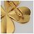 Spilla CHANEL Metallo Tono Oro CC Auth bs36553 - vista 5