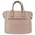 Borsa a mano PRADA in pelle 2way Beige Tono Oro Auth 195488 - vista 13