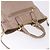 Borsa a mano PRADA in pelle 2way Beige Tono Oro Auth 195488 - vista 8