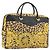 Borsa Tote Gianni Versace PVC Canvas Yellow Gold Auth bs36718 D'oro Giallo