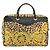 Borsa Tote Gianni Versace PVC Canvas Yellow Gold Auth bs36718 D'oro Giallo - vista 2