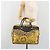 Borsa Tote Gianni Versace PVC Canvas Yellow Gold Auth bs36718 D'oro Giallo - vista 23