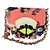 Borsa a tracolla con catena VERSACE Canvas Multicolor Gold Auth 195065M Multicolore D'oro - vista 13