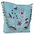 Borsa a tracolla FENDI Celeria in pelle azzurro argento Auth ka5643A Blu chiaro