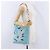 Borsa a tracolla FENDI Celeria in pelle azzurro argento Auth ka5643A Blu chiaro - vista 22