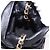CHANEL Matelasse Chain Shoulder Pouch Lamb Skin Black Gold Tone CC Auth 196470M Nero - vista 19
