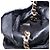 CHANEL Matelasse Chain Shoulder Pouch Lamb Skin Black Gold Tone CC Auth 196470M Nero - vista 20