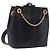 Céline Borsa a tracolla CELINE in pelle nera e oro Auth 193354 Nero D'oro