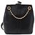 Céline Borsa a tracolla CELINE in pelle nera e oro Auth 193354 Nero D'oro - vista 2