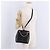 Céline Borsa a tracolla CELINE in pelle nera e oro Auth 193354 Nero D'oro - vista 25