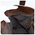 Borsa a mano FENDI Canvas Gray Brown 8BN162 Auth 196102 Marrone - vista 17