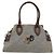 Borsa a mano FENDI Canvas Gray Brown 8BN162 Auth 196102 Marrone - vista 2