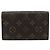 LOUIS VUITTON Porte Monnaie Billets Tresor Wallet M61730 LV Auth 194316A Monogramma - vista 2