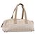 Borsa a mano CHANEL New Travel Line Nylon Beige Silver CC Auth 180753 Argento