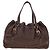 Borsa Tote PRADA in pelle marrone tono oro Auth 195768M - vista 2