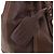 Borsa Tote PRADA in pelle marrone tono oro Auth 195768M - vista 22