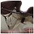 Borsa Tote PRADA in pelle marrone tono oro Auth 195768M - vista 24