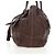 Borsa Tote PRADA in pelle marrone tono oro Auth 195768M - vista 3