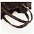 Borsa Tote PRADA in pelle marrone tono oro Auth 195768M - vista 7