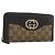 GUCCI GG Canvas Long Wallet Beige Gold 308012 Auth bs36775 Golden