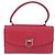 Borsa Salvatore Ferragamo Gancini in pelle 2way Rosa Argento Auth 196831V - vista 2