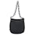 Borsa a tracolla con catena PRADA Nylon Black Silver Auth bs36754A Nero Argento - vista 13