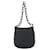 Borsa a tracolla con catena PRADA Nylon Black Silver Auth bs36754A Nero Argento - vista 2