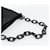 Borsa a tracolla con catena PRADA Nylon Black Silver Auth bs36754A Nero Argento - vista 7