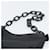 Borsa a tracolla con catena PRADA Nylon Black Silver Auth bs36754A Nero Argento - vista 8