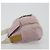 Borsa a tracolla PRADA Nylon Rosa Argento Auth 194319A - vista 4
