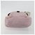 Borsa a tracolla PRADA Nylon Rosa Argento Auth 194319A - vista 5