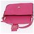 Borsa a tracolla FENDI Mamma Baguette in pelle Pink Gold Auth 196359M - vista 17