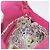 Borsa a tracolla FENDI Mamma Baguette in pelle Pink Gold Auth 196359M - vista 20