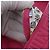 Borsa a tracolla FENDI Mamma Baguette in pelle Pink Gold Auth 196359M - vista 24