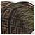 Borsa Tote FENDI Zucca Canvas Marrone Nero Auth 195234A - vista 10