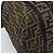 Borsa Tote FENDI Zucca Canvas Marrone Nero Auth 195234A - vista 13