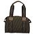 Borsa Tote FENDI Zucca Canvas Marrone Nero Auth 195234A - vista 3
