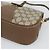 Borsa GUCCI GG Supreme Web Sherry Line PVC Beige Oro 116 02 024 Auth 195582 D'oro - vista 10