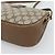 Borsa GUCCI GG Supreme Web Sherry Line PVC Beige Oro 116 02 024 Auth 195582 D'oro - vista 12