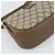 Borsa GUCCI GG Supreme Web Sherry Line PVC Beige Oro 116 02 024 Auth 195582 D'oro - vista 13