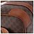 Céline Borsa a mano CELINE Macadam Canvas PVC Pelle Marrone Oro Auth 195723A D'oro - vista 10