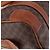 Céline Borsa a mano CELINE Macadam Canvas PVC Pelle Marrone Oro Auth 195723A D'oro - vista 12