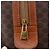 Céline Borsa a mano CELINE Macadam Canvas PVC Pelle Marrone Oro Auth 195723A D'oro - vista 14