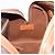 Céline Borsa a mano CELINE Macadam Canvas PVC Pelle Marrone Oro Auth 195723A D'oro - vista 17
