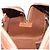 Céline Borsa a mano CELINE Macadam Canvas PVC Pelle Marrone Oro Auth 195723A D'oro - vista 18