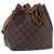 LOUIS VUITTON Borsa a tracolla Monogram Petit Noe M42226 LV Auth 193342 Monogramma