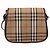 Borsa a tracolla Burberrys Nova Check Canvas Beige Gold Auth 183568 D'oro - vista 3
